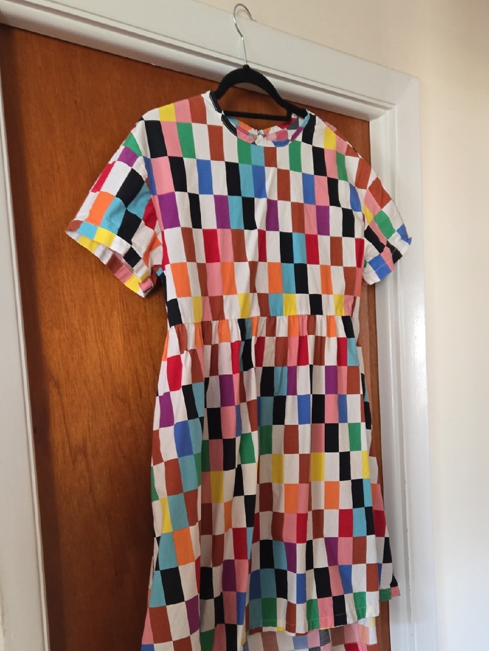Colorblock Checkerboard Pride Collection Dress